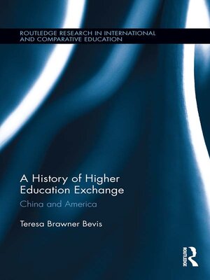 cover image of A History of Higher Education Exchange